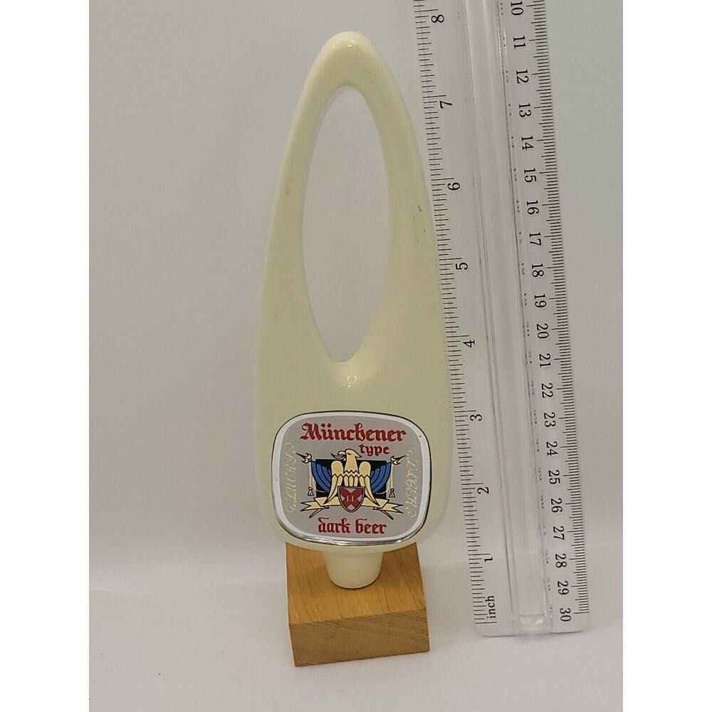 Vintage Münchener Dark Beer Tap Handle Plastic - Picture 6 of 6